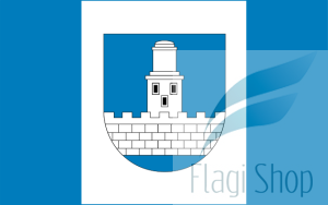 Flaga miasta Czeladź - na zamówienie 110x70 Czeladzi