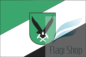 Flaga miasta Jastrzębie-Zdrój - na zamówienie 110x70 Jastrzębia-Zdroju  