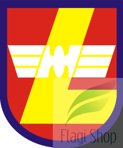 Flaga miasta Łazy - na zamówienie 110x70 Łaz Łazów  