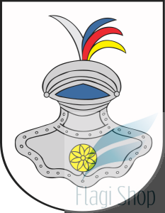 Flaga miasta Mikołów - na zamówienie 150x90 Mikołowa