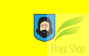 Flaga miasta Mysłowice - na zamówienie 110x70 Mysłowic