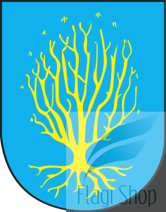 Flaga miasta Orzesze - na zamówienie 150x90 Orzesza