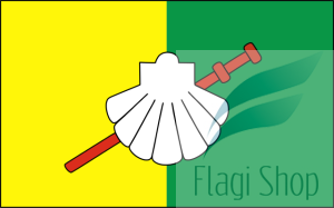 Flaga miasta Morąg - na zamówienie 110x70 Morąga   