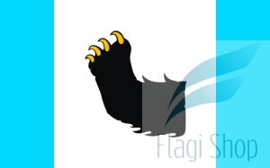 Flaga miasta Mrągowo - na zamówienie 150x90 Mrągowa   