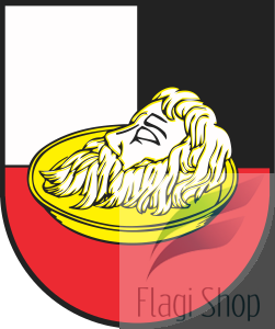 Flaga miasta Pisz - na zamówienie 150x90 Pisza   