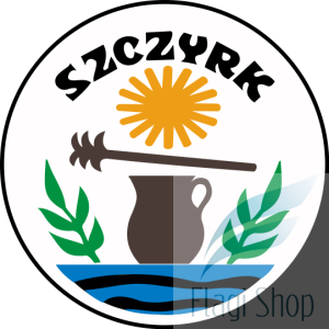 Flaga miasta Szczyrk - na zamówienie 150x90 Szczyrka