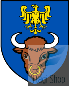 Flaga miasta Żywiec - na zamówienie 110x70 Żywca