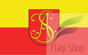 Flaga miasta Andrychów - na zamówienie 110x70 Andrychowa