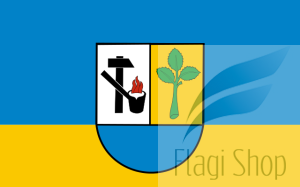 Flaga miasta Bukowno - na zamówienie 150x90 Bukowna