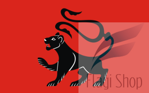 Flaga miasta Radłów - na zamówienie 150x90 Radłowa