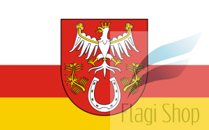 Flaga miasta Sułkowice - na zamówienie 150x90 Sułkowic