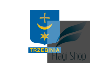 Flaga miasta Trzebinia - na zamówienie 110x70 Trzebini