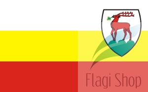 Flaga miasta Jelenia Góra - na zamówienie 150x90 Jeleniej Góry
