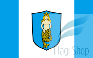 Flaga miasta Białobrzegi - na zamówienie 150x90