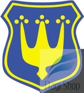 Flaga miasta Błonie - na zamówienie 110x70  