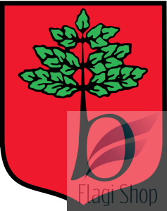 Flaga miasta Brwinów - na zamówienie 150x90 