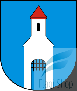 Flaga miasta Gąbin - na zamówienie 150x90 