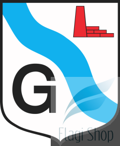 Flaga miasta Glinojeck - na zamówienie 150x90 