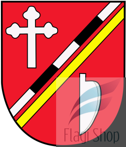 Flaga miasta Halinów - na zamówienie 110x70  