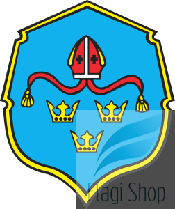 Flaga miasta Iłża - na zamówienie 150x90