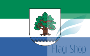 Flaga miasta Konstancin-Jeziorna - na zamówienie 110x70  