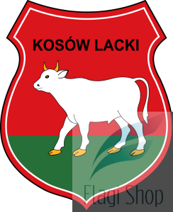 Flaga miasta Kosów Lacki - na zamówienie 150x90