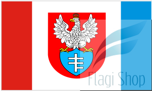 Flaga miasta Legionowo - na zamówienie 150x90