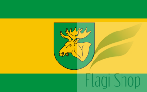 Flaga miasta Łochów - na zamówienie 110x70  