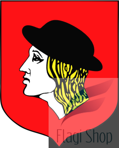 Flaga miasta Maków Mazowiecki - na zamówienie 150x90 