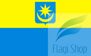 Flaga miasta Mińsk Mazowiecki - na zamówienie 110x70