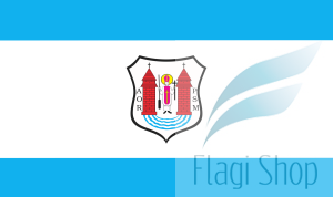 Flaga miasta Mława - na zamówienie 150x90 