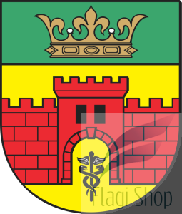 Flaga miasta Marki - na zamówienie 110x70 