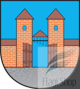 Flaga miasta Mogielnica - na zamówienie 150x90 