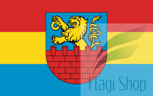 Flaga miasta Nasielsk - na zamówienie 110x70  