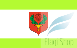 Flaga miasta Pionki - na zamówienie 150x90