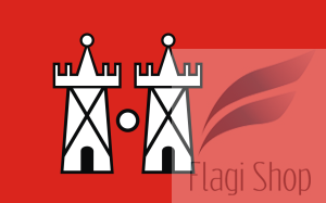 Flaga miasta Płońsk - na zamówienie 110x70 