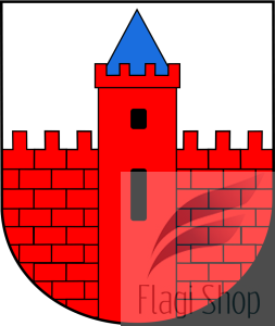 Flaga miasta Raciąż - na zamówienie 110x70  