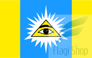 Flaga miasta Radzymin - na zamówienie 110x70 