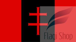 Flaga miasta Skaryszew - na zamówienie 150x90  