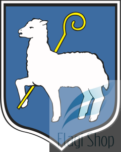 Flaga miasta Wyśmierzyce - na zamówienie 150x90  