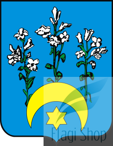 Flaga miasta Żuromin - na zamówienie 150x90  