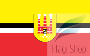 Flaga miasta Żyrardów - na zamówienie 110x70 