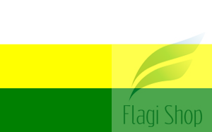 Flaga miasta Milcz - na zamówienie 150x90 Milcza