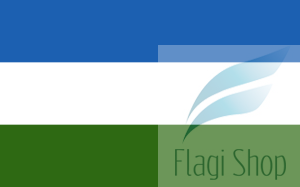 Flaga miasta Mirsk - na zamówienie 110x70 Mirska