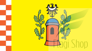 Flaga miasta Niemcza - na zamówienie 110x70 Niemczy