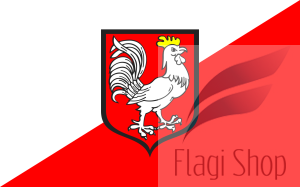 Flaga miasta Oława - na zamówienie 150x90 Oławy