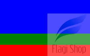 Flaga miasta Pieńsk - na zamówienie 110x70 Pieńska