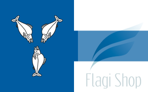 Flaga miasta Chocz - na zamówienie 150x90 Chocza  