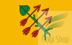 Flaga miasta Czempiń - na zamówienie 110x70 Czempinia  