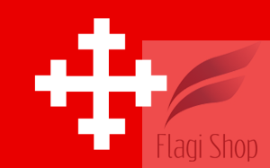 Flaga miasta Dobrzyca - na zamówienie 150x90 Dobrzycy